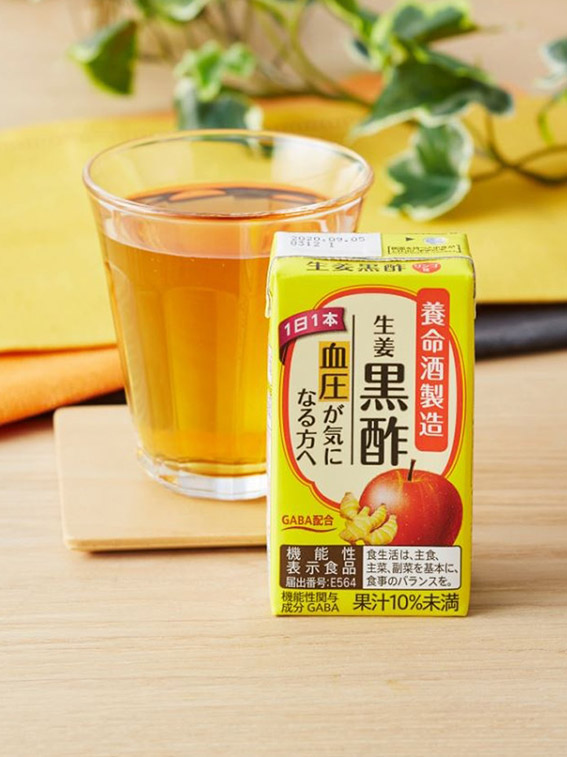 養命酒製造 生姜黒酢 1箱（18本）