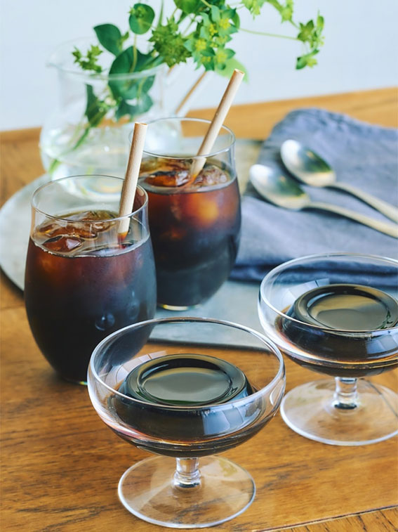 コーヒーゼリー(5個)＆リキッドコーヒー(無糖2本)