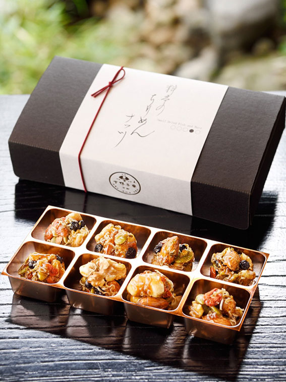 【下鴨茶寮】料亭のちりめんナッツ 8個入×2セット