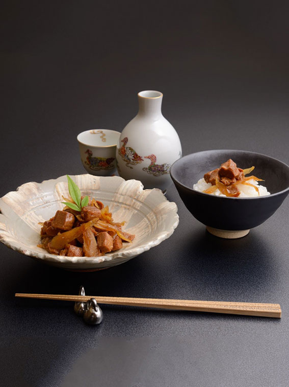 【下鴨茶寮】きんぴらまぐろ(木箱入)