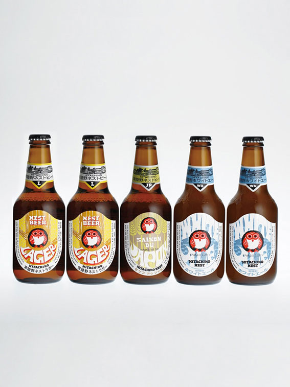 【常陸野ネストビール】 ホワイトエール・セゾン・ラガー 330ml 5本セット