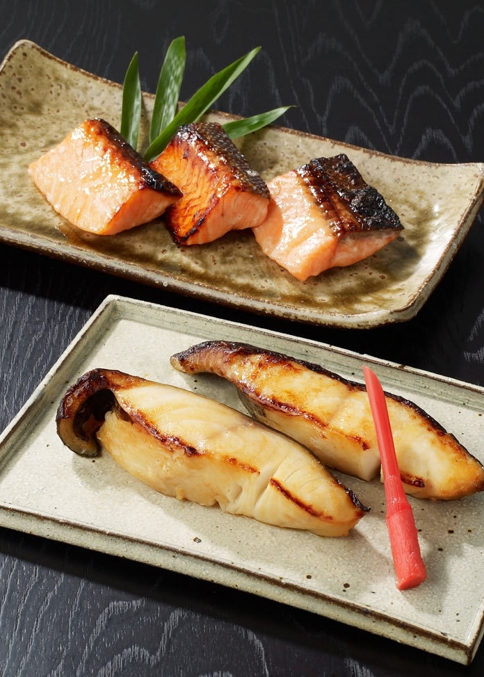 銀だら越後漬 鮭塩こうじ漬 詰合せ（2種4袋入り）