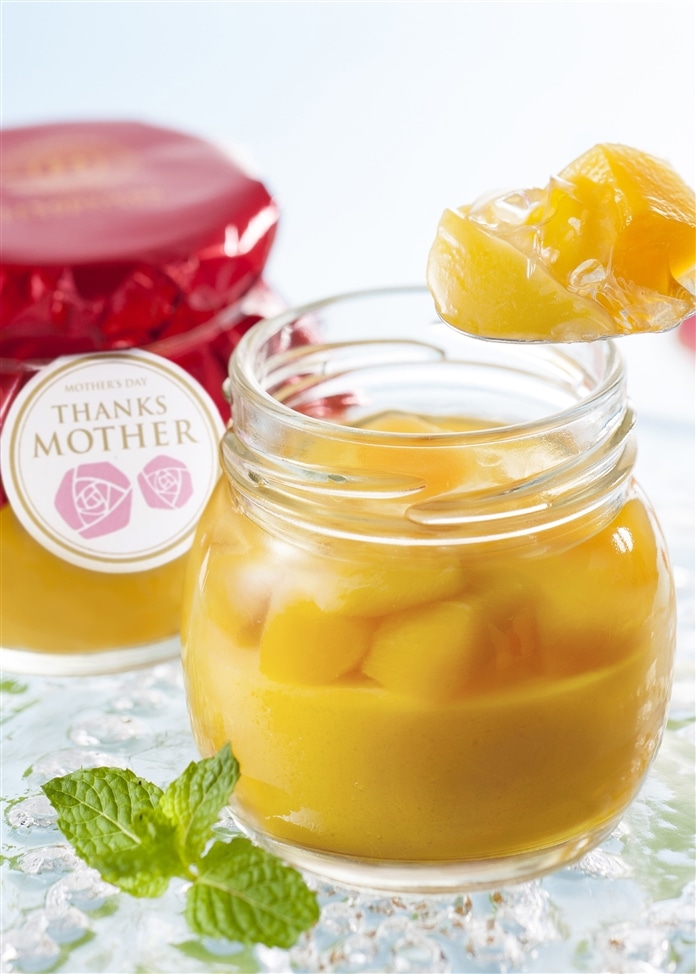 【銀座京橋 レ ロジェ エギュスキロール】銀座マンゴープリン（母の日仕様）