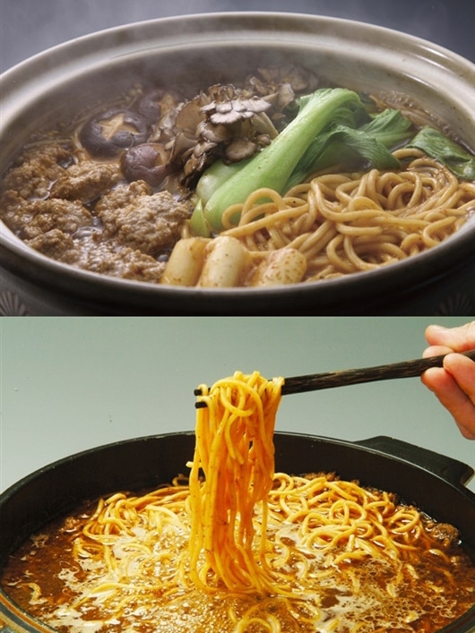 【鴨つみれ入】麻辣煮込みらーめん鍋セット