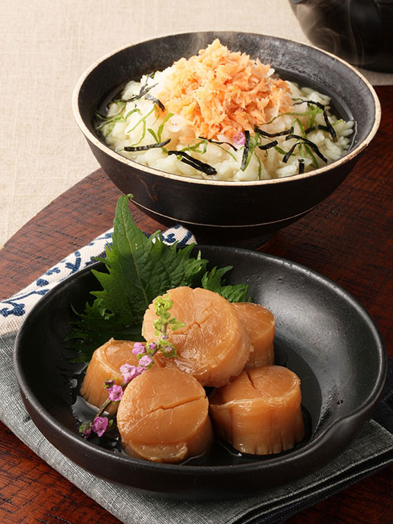 さけ茶漬・貝柱のうま煮 ビン詰2本セット