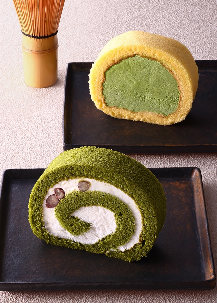 濃茶＆茶游堂ロールケーキセット