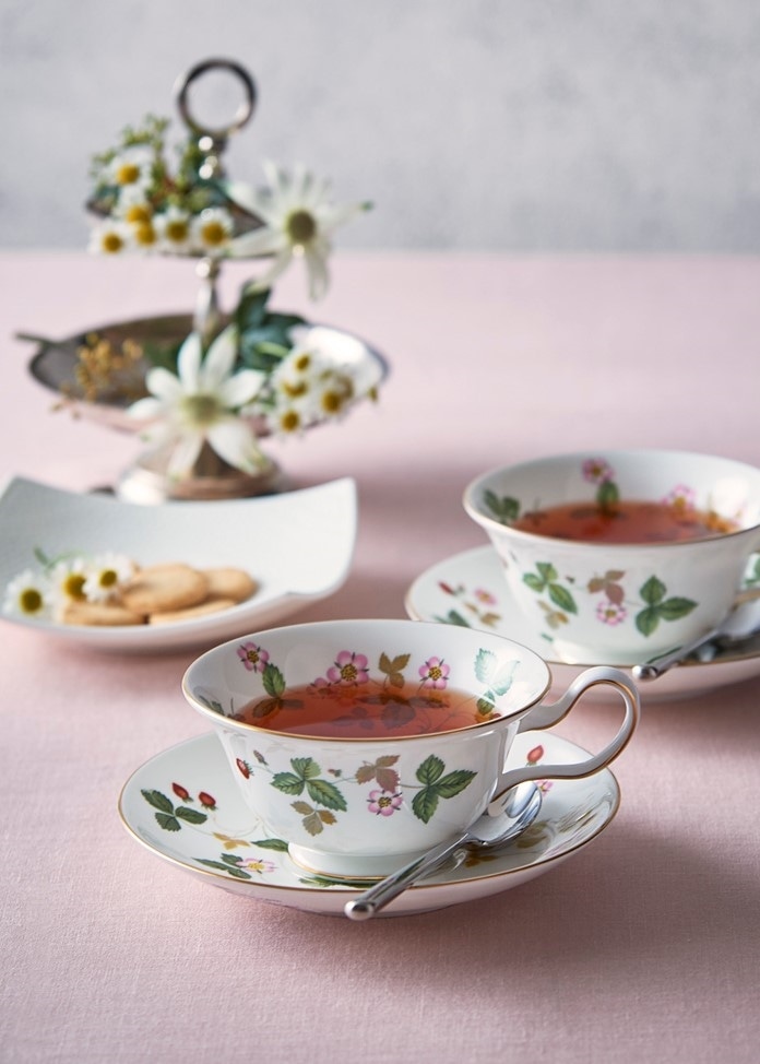 【ウェッジウッド】ワイルド ストロベリーティーバッグ