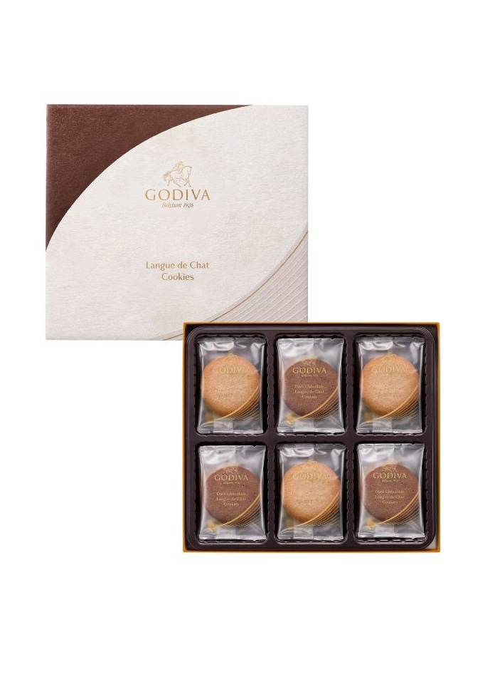【GODIVA】ラングドシャクッキーアソートメント（18枚入）