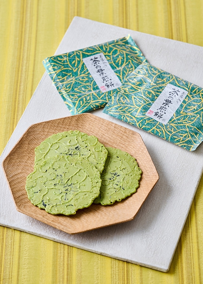 茶の葉煎餅 30枚（TSF）