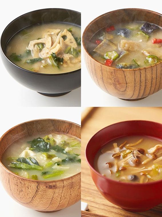くらすわ 四季をいただくお味噌汁4種食べ比べ12食セット