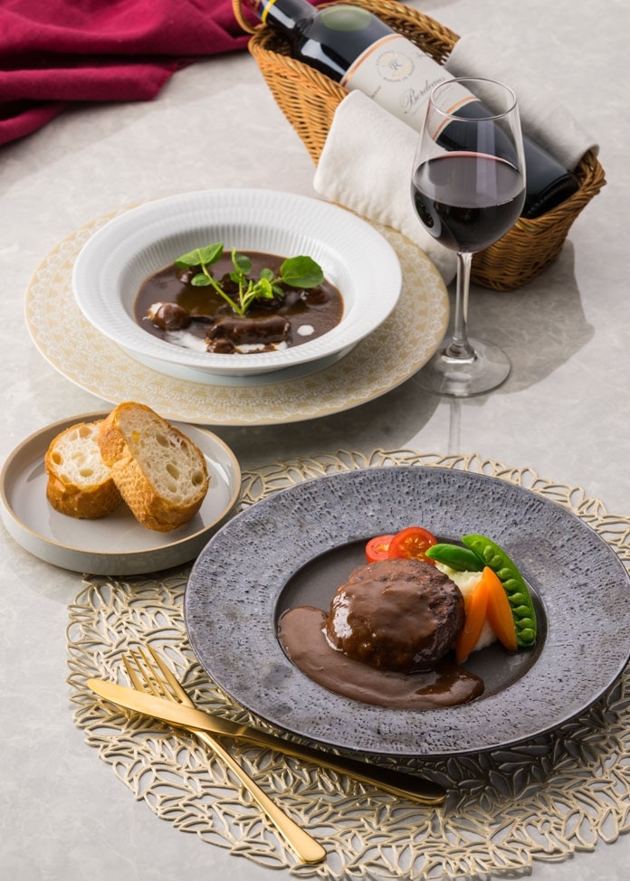 【レストランリューズ】飯塚隆太監修 デミグラスハンバーグ＆ビーフシチューギフト