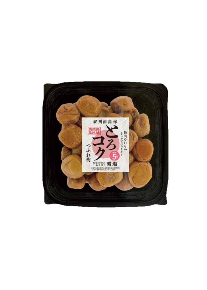 紀州とろコクつぶれ梅「減塩」300g
