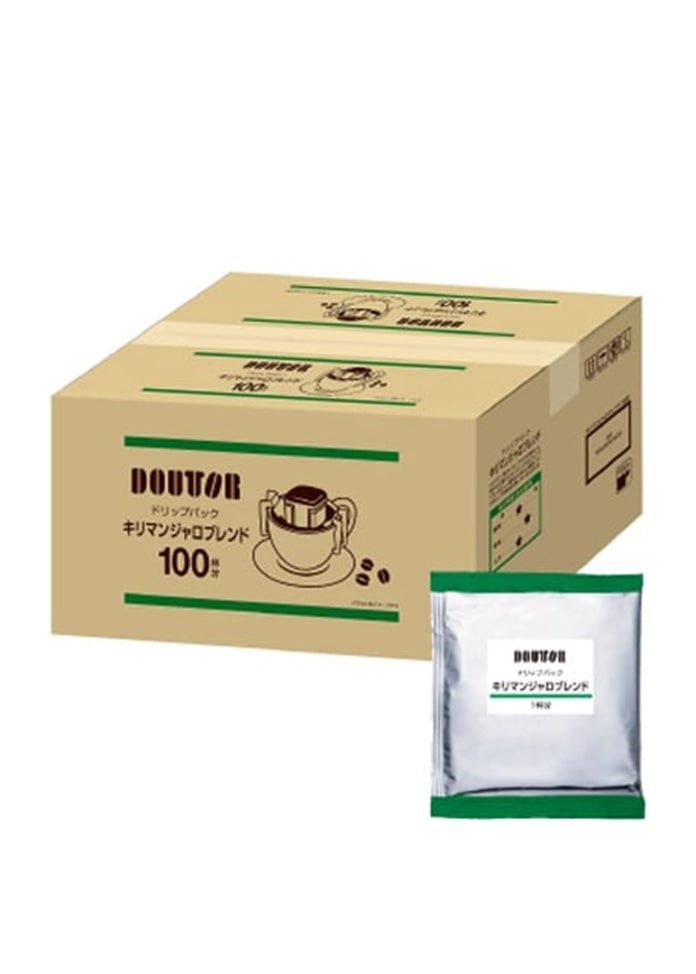 【ドトール】ドリップコーヒー キリマンジャロブレンド100p