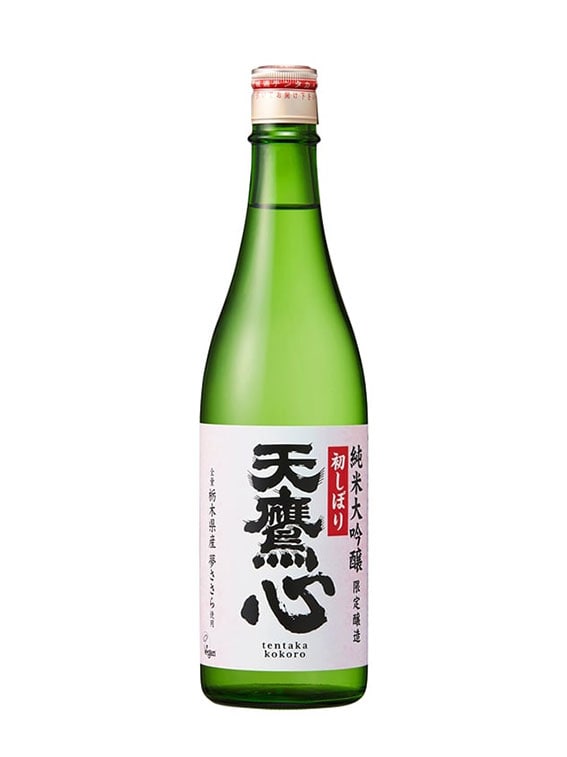 【天鷹】純米大吟醸 天鷹心 初しぼり 生原酒 720ml