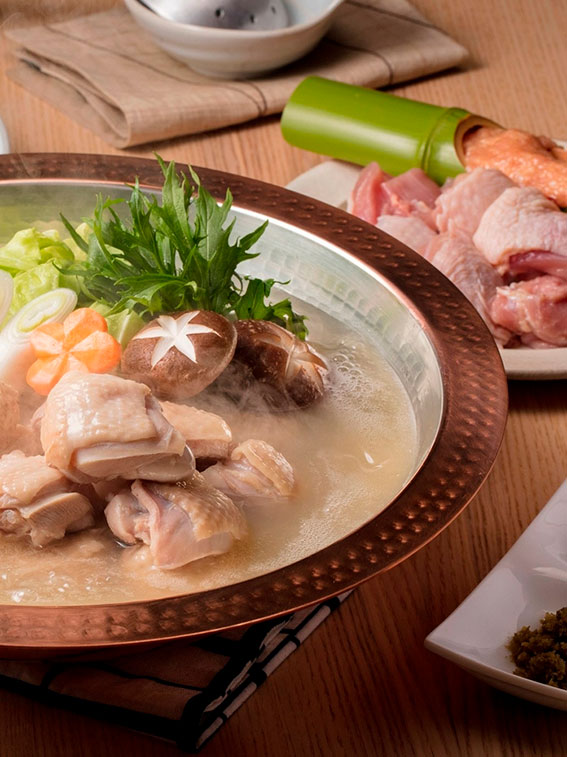 華味鳥 水たきセット（手ごねつくね入り）