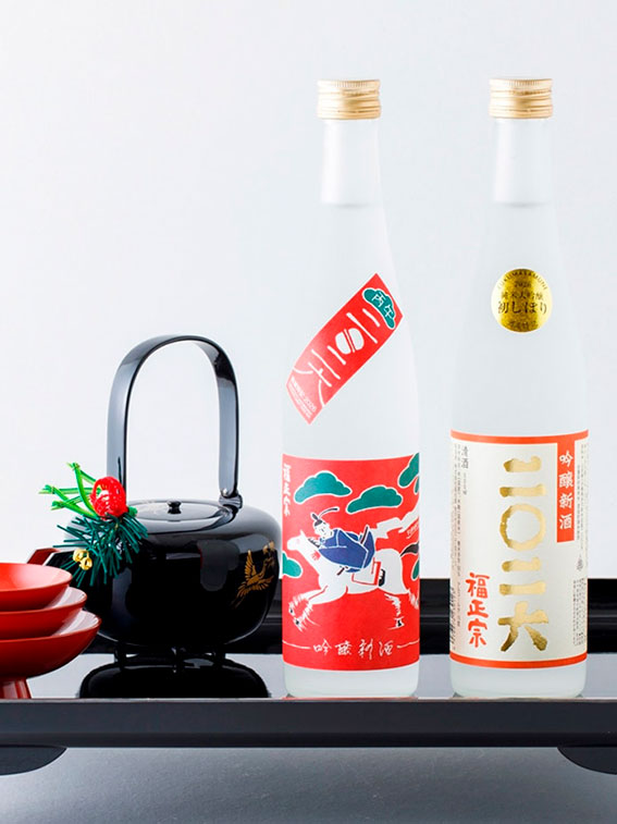 【季節限定】吟醸新酒ギフトセット（干支・西暦） 各500mL 化粧箱入