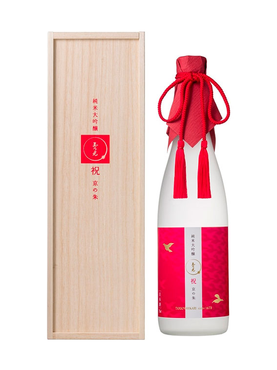 【玉乃光】純米大吟醸 祝100％ 京の朱 720ml